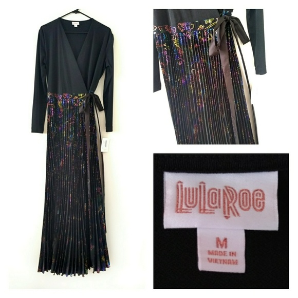 deanne wrap dress lularoe
